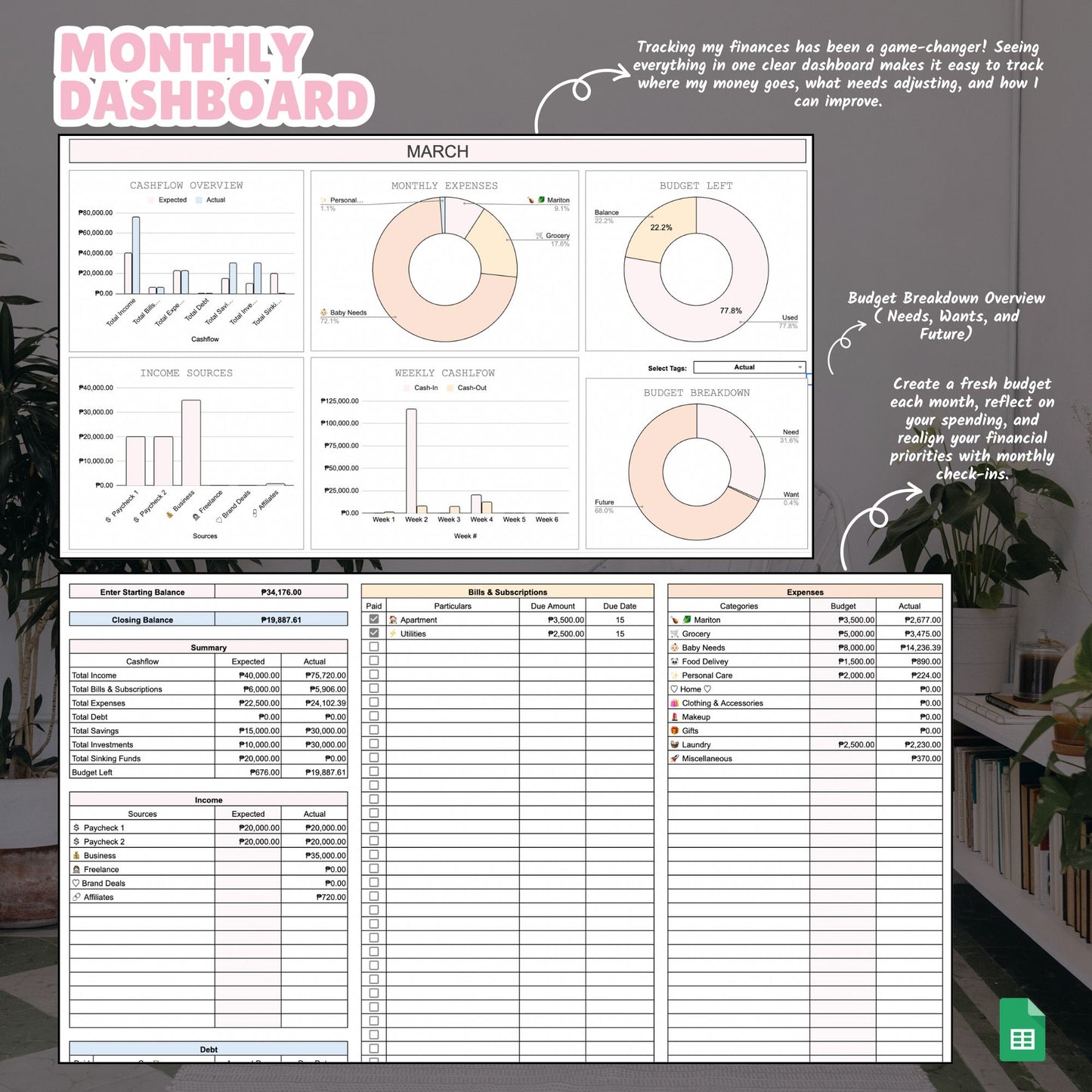 💲2025 Personal Finance Spreadsheet